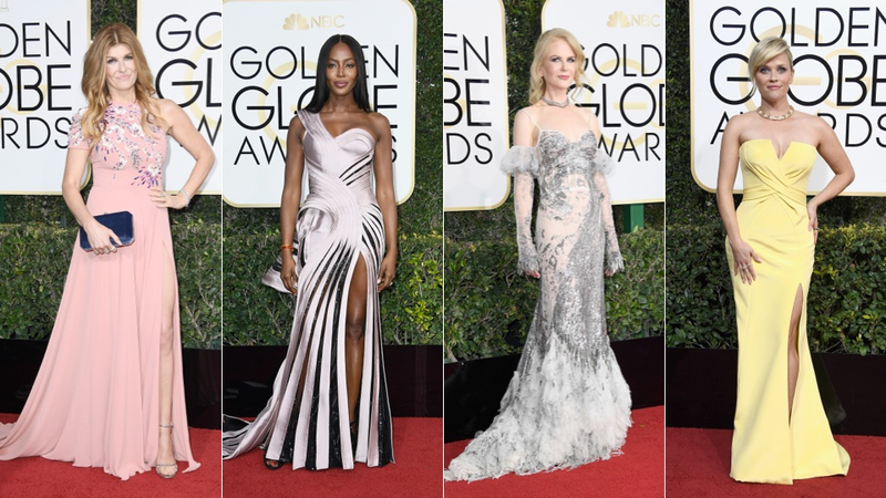 Illustration for article titled Here's Every Look from the 74th Annual Golden Globes Red Carpet. Awards Season Is Here!